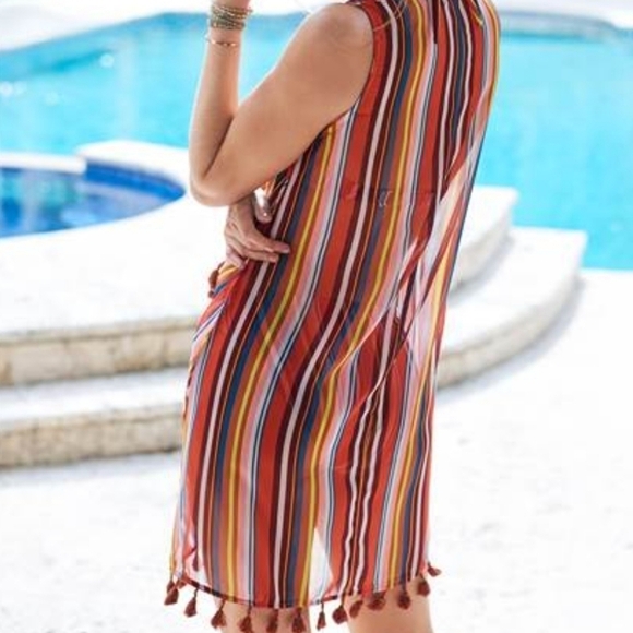 Venus Wrap Kimono Coverup Sz Lg/XL - Picture 4 of 8